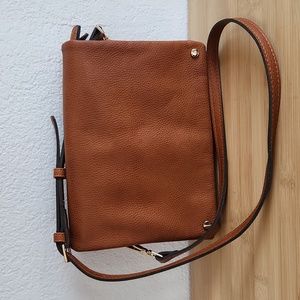 Street Level Vegan Leather Crossbody Bag